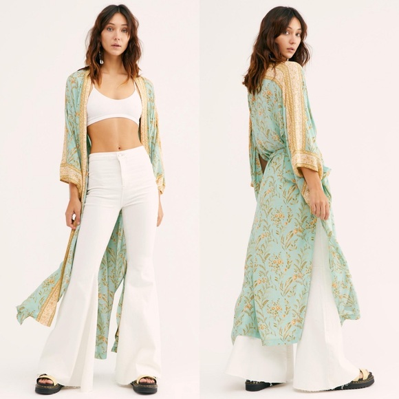 Spell & The Gypsy Maisie (Sample) Maxi Robe Kimono One Size - Picture 7 of 15